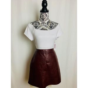 Brand new Lush Crossback White Bodysuit size XXL